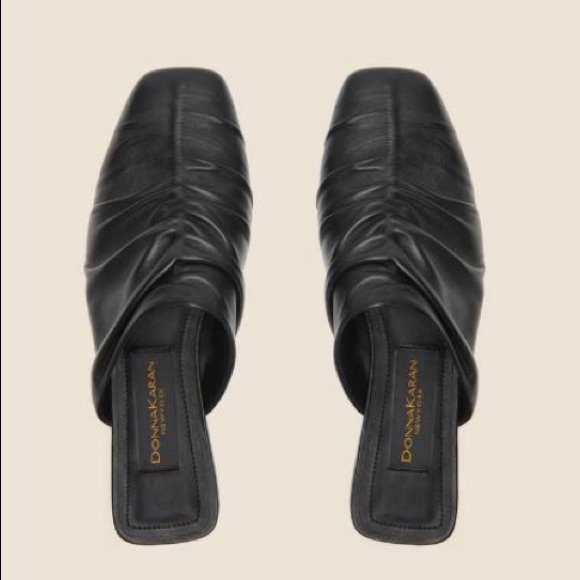 Donna Karan Shoes - Donna Karen Ruched slides